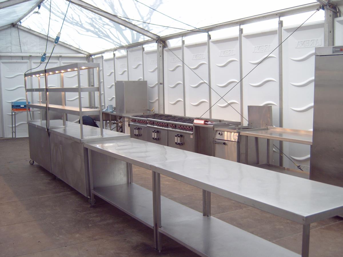 Supply of an a la carte restaurant kitchen installation at Aintree Grand National.